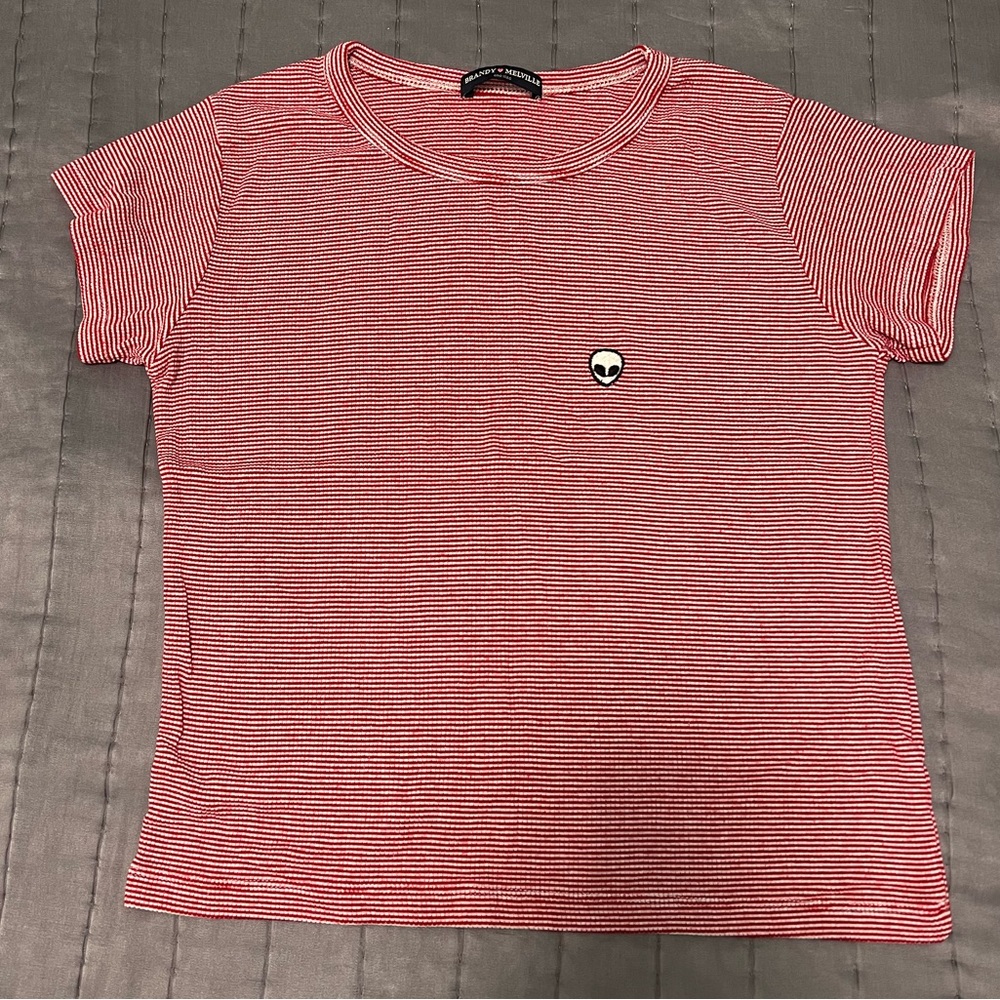 Brandy Melville Alien Graphic Tee